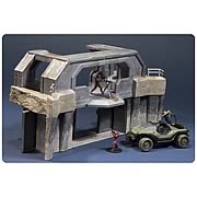 Halo Micro Ops  High Ground Gate, Warthog & Spartan Figures